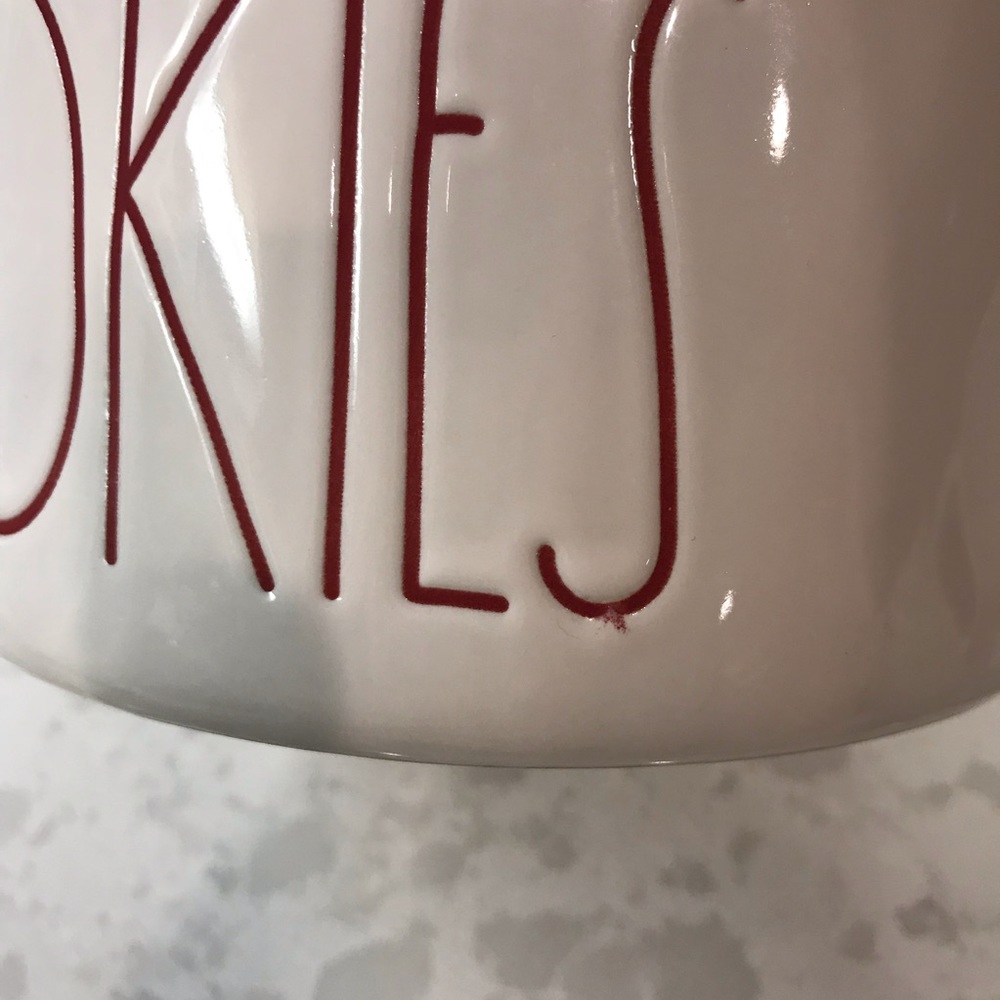 Rae Dunn SANTA’S COOKIES Canister - Picture 3 of 4